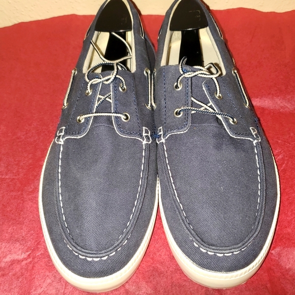 Timberlands Mens Canvas Slip on Shoes 11 - Picture 1 of 13